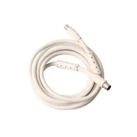 Antenneledning m/stik HF-tæt 3 m. hvid - DEALS