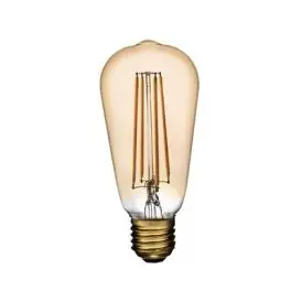LED EDISON ANTIQUE 5W E27 380LM 2200K DÆMPBAR - Edison E27 LED pærer