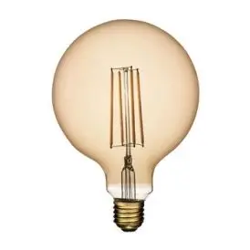 LED GLOBE 5W ANTIQUE E27 380LM 2200K Ø125 DÆMPBAR - G125 globe E27 LED pærer