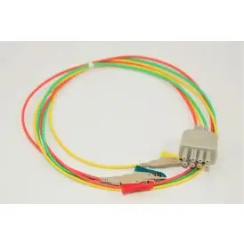Nihon Kohden, 3 leds - Kabler