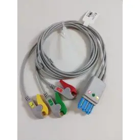 Patientledning t/Philips, 3 afledning, klemmer - Kabler