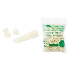 Eksplorationshætter, Naturlatex, Pudderfri, L, 100 stk. - Handsker