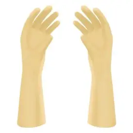 Polyisopren OP Handske, Steril, Latexfri, Pudderfri, str. 6, 50 par - Handsker