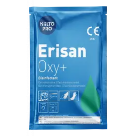 Kiilto Pro Erisan Oxy+ Desinfektionsmiddel til overflader/instrumenter, 50 breve - Instrumentrengøring, desinfektion og sterilisation