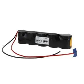 NC batteripakke nødlys - 1/2D-størrelse - 6 Volt