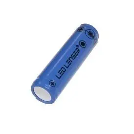 Originalt Li Ion batteri ICR14500 til Ledlenser P5R lommelygte - 3,7 Volt 0,7 Ah - Batterier til Lamper