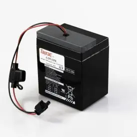 Pb batteri Taurac passer til affaldsbeholder Mic-O-Data underground - CON125L - AGM Blybatterier