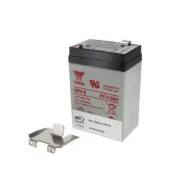 AGM original batteri til håndspot Eisemann HSE7LED - 6 Volt 4,5 Ah - AGM Blybatterier