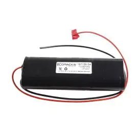 NC batteripakke nødlys - Sub C-Size - 7.2 Volt