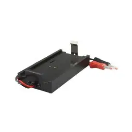 Batteriopladningsstik til Motorola MTP850 med 4 mm sikkerhedsmodul - BATTERI ADAPTERE