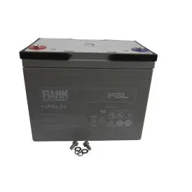 Fiamm AGM OGIV bly-syre batteri 12FGL33 - AGM Blybatterier