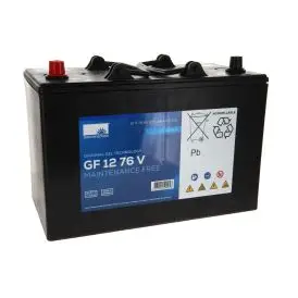 Exide Sonnenschein bly-gel batteri Dryfit Trækblok GF12076V - Gel Blybatterier