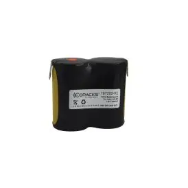 NC batteripakke nødlys - D-størrelse - 2.4 Volt