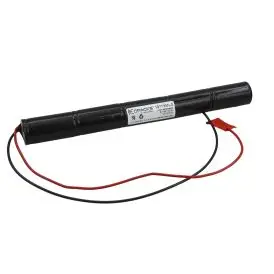 NiMH batteripakke nødlys - Sub C-størrelse - 6 Volt