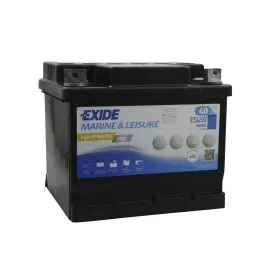 Exide bly-gel batteri type ES450, G40  - Gel Blybatterier