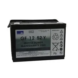 Exide Sonnenschein bly-gel batteri GF12052YO - Gel Blybatterier