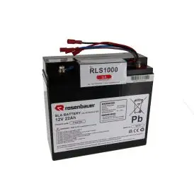 Originalt bly-syre batteri til Rosenbauer lyssystem RLS1000 til serienummer 15020 - Batterier til Diverse apparater