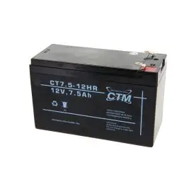 CTM AGM batteri CT7.5-12HR - AGM Blybatterier