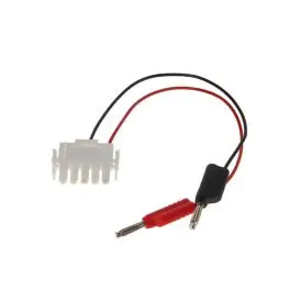 Batteriladestik til håndspot HSE5 med 4 mm sikkerhedsmodul - BATTERI ADAPTERE