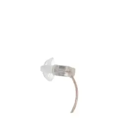GES-12 ultralet og diskret høretelefon med 60 cm oprullet kabel og 3,5 mm jackstik - Øresnegl