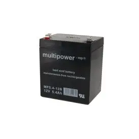 Multipower bly-syre batteri MP5,4-12B  - BLYBATTERIER