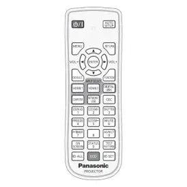 Original fjernbetjening PANASONIC N2QAYA000259 - PANASONIC