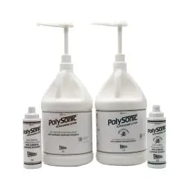 Parker Polysonic Ultralydslotion POLYPAC Aloe Vera, 4x 3,8 liter og 2 tomme flasker, 1 pumpe - Ultralyd & Gel