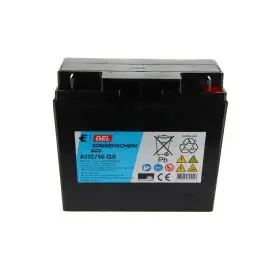 Sonnenschein/ EXIDE Lead Gel Batteri A112/16G5 - BATTERIER EFTER ANVENDELSE