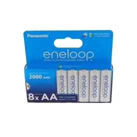 Eneloop Panasonic NiMH Mignon-batteri type BK-3MCDE/8HH - BATTERIER EFTER ANVENDELSE