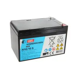Sonnenschein/ EXIDE Lead Gel Batteri A112/10S - BATTERIER EFTER ANVENDELSE