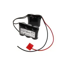 NC batteripakke nødlys - Sub C-størrelse - 6 Volt