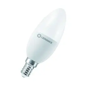 Ledvance E14 LED Pære Classic B 40 DIM P 4.9W 827 Frosted E14 2700K 470lm 240° IP20 dæmpbar - Kerte E14 LED pærer