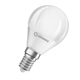 Ledvance E14 LED Pære Classic P 40 DIM P 4.9W 827 Frosted E14 2700K 470lm 200° IP20 dæmpbar - Krone E14 LED pærer