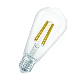 Ledvance E27 LED Pære Classic Edison 60 Filament Energy Efficiency Class A S 3.8W 830 Clear E27 3000K 806lm 320° IP20 - Edison E27 LED pærer