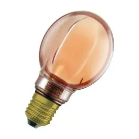 Ledvance E27 LED Pære Vintage 1906 Globe 80 Filament O Lamp DIM 4W 818 Gold E27 1800K 220lm 330° IP20 dæmpbar - G80 og G95 globe E27 LED pærer