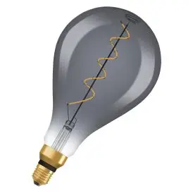 Ledvance E27 LED Pære Vintage 1906 Filament Big Grape 4W 818 Smoke E27 1800K 140lm 330° IP20 - Edison E27 LED pærer
