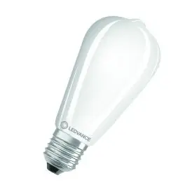 Ledvance E27 LED Pære Classic Edison 55 Filament P 6.5W 827 Frosted E27 2700K 730lm 300° IP20 - Edison E27 LED pærer