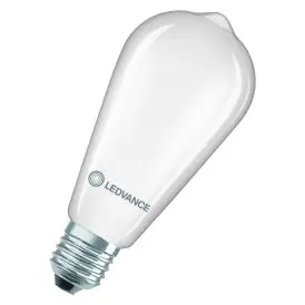 Ledvance E27 LED Pære Classic Edison 55 Filament V 5.4W 827 Frosted E27 2700K 730lm 300° IP20 - Edison E27 LED pærer