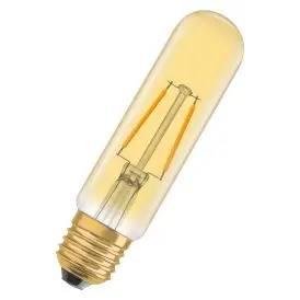 Ledvance E27 LED Pære Vintage 1906 Tubular 20 Filament 2.5W 820 Gold E27 2000K 200lm 300° IP20 - Edison E27 LED pærer