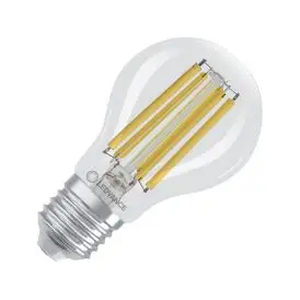 Ledvance E27 LED Pære Classic A 100 Filament Energy Efficiency Class A S 7.2W 840 Clear E27 4000K 1521lm 300° IP20 - Filament standard E27 LED pærer