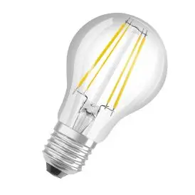 Ledvance E27 LED Pære Classic A 60 Filament Energy Efficiency Class A S 4W 830 Clear E27 3000K 840lm IP20 - E27 LED pærer