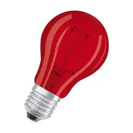 Ledvance E27 LED Pære Star Classic A 15 Decor 2.5W 510 Red E27 1000K 45lm 300° IP20 - Andre dekorative E27 LED pærer