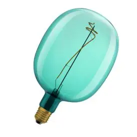 Ledvance E27 LED Pære Vintage 1906 Ballon 10 Filament DIM 4.5W 816 Blue E27 1600K 100lm 320° IP20 dæmpbar - Edison E27 LED pærer
