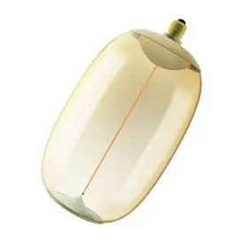 Ledvance E27 LED Pære Vintage 1906 Big Elipse Oval 42 Filament Magnetic DIM 12W 818 Amber E27 1800K 500lm 320° IP20 dæmpbar - Edison E27 LED pærer