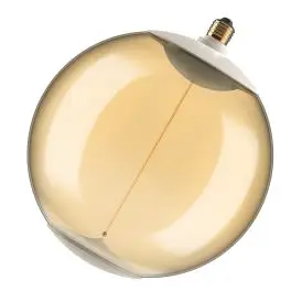 Ledvance E27 LED Pære Vintage 1906 Big Ball 45 Filament Magnetic 12W 818 Amber E27 1800K 550lm 320° IP20 dæmpbar - Edison E27 LED pærer