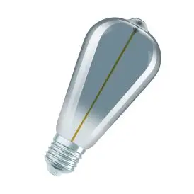 Ledvance E27 LED Pære Vintage 1906 Edison 6 Filament Magnetic 2.2W 818 Smoke E27 1800K 60lm 320° IP20 - Edison E27 LED pærer