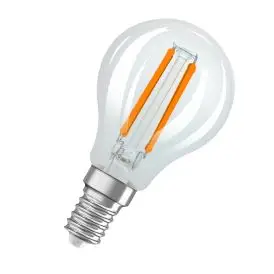 Ledvance E14 LED Pære Superstar Plus Classic P 40 Filament 4W 827 E14 3step DIM 2700K 470lm 320° IP20 - Krone E14 LED pærer