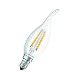 Ledvance E14 LED Pære Classic BA 40 Filament P 4W 827 Clear E14 2700K 470lm 300° IP20 - Kerte E14 LED pærer