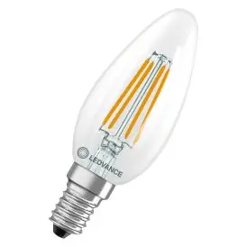 Ledvance E14 LED Pære Classic B 40 Filament P 3.4W 840 Clear E14 4000K 470lm 300° IP20 - Kerte E14 LED pærer