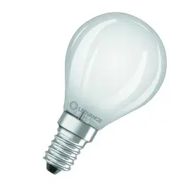 Ledvance E14 LED Pære Classic P 40 Filament P 4W 827 Frosted E14 2700K 470lm 300° IP20 - Krone E14 LED pærer